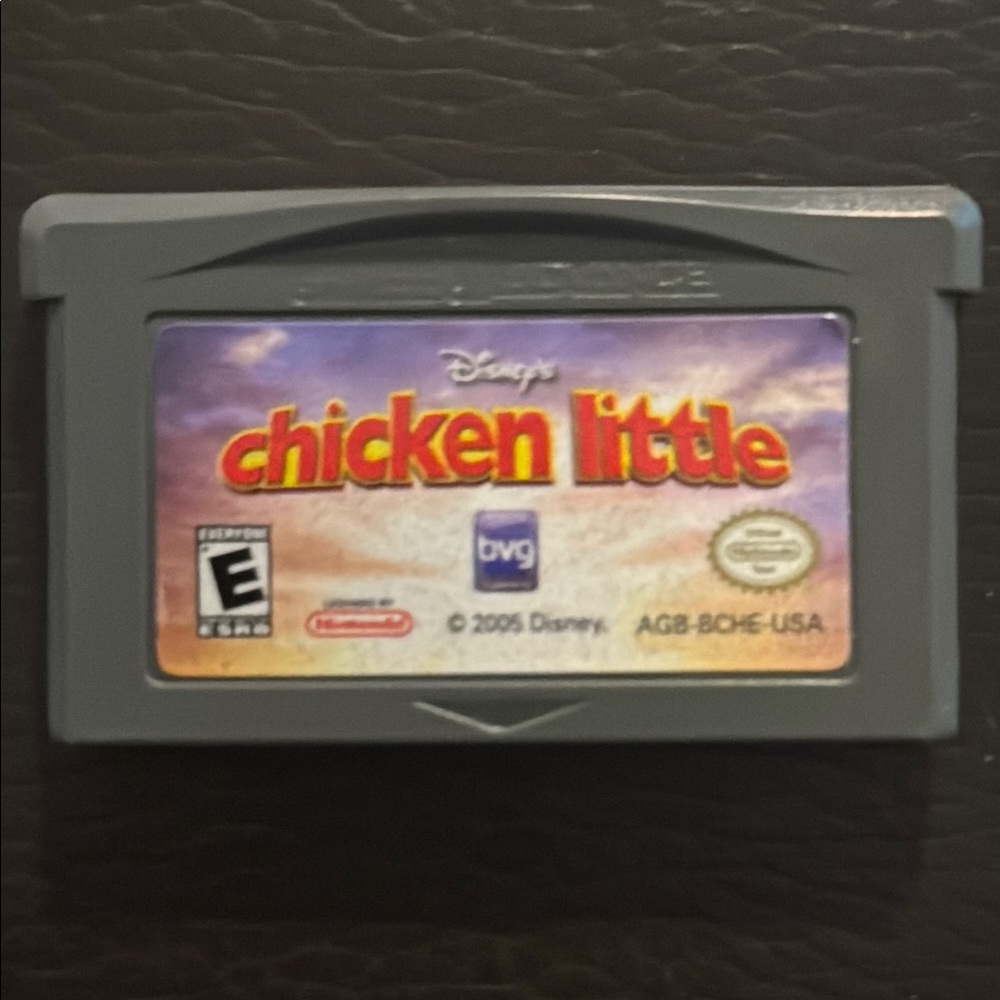 Disney Chicken Little Game for GameBoy Advance